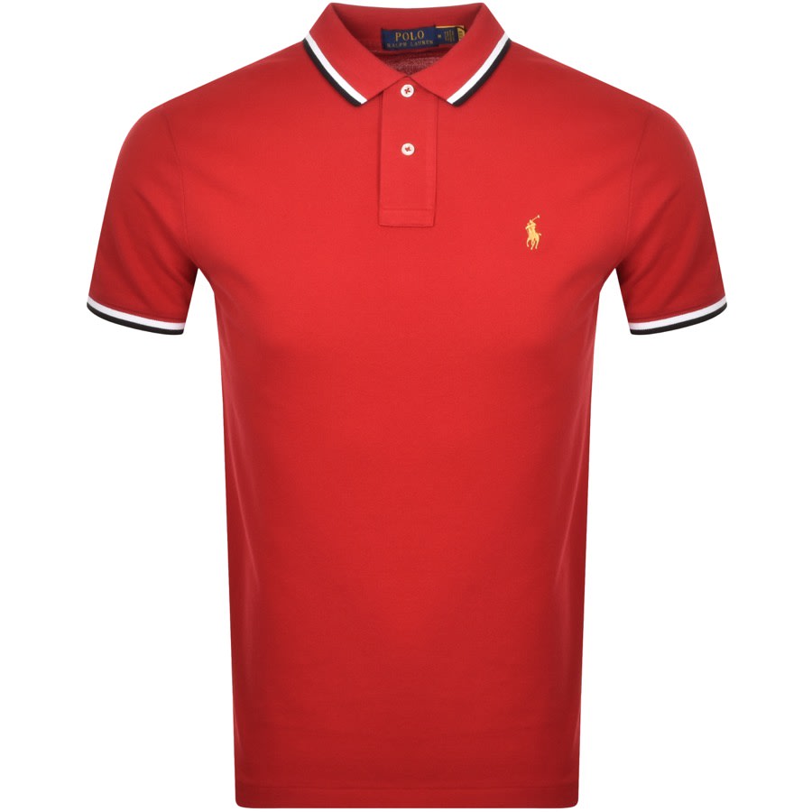 Alternative Image for ProductRalph Lauren Basic Mesh Polo Red1